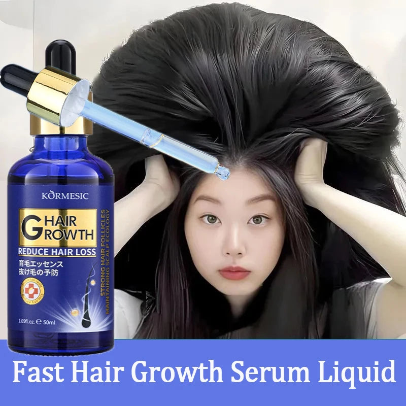Hair Growth Serum anti Loss Regrowth Hair Growth Oil Prevent Baldness Repair Damage Scalp Massage Moisturizing Nourish Hair Care