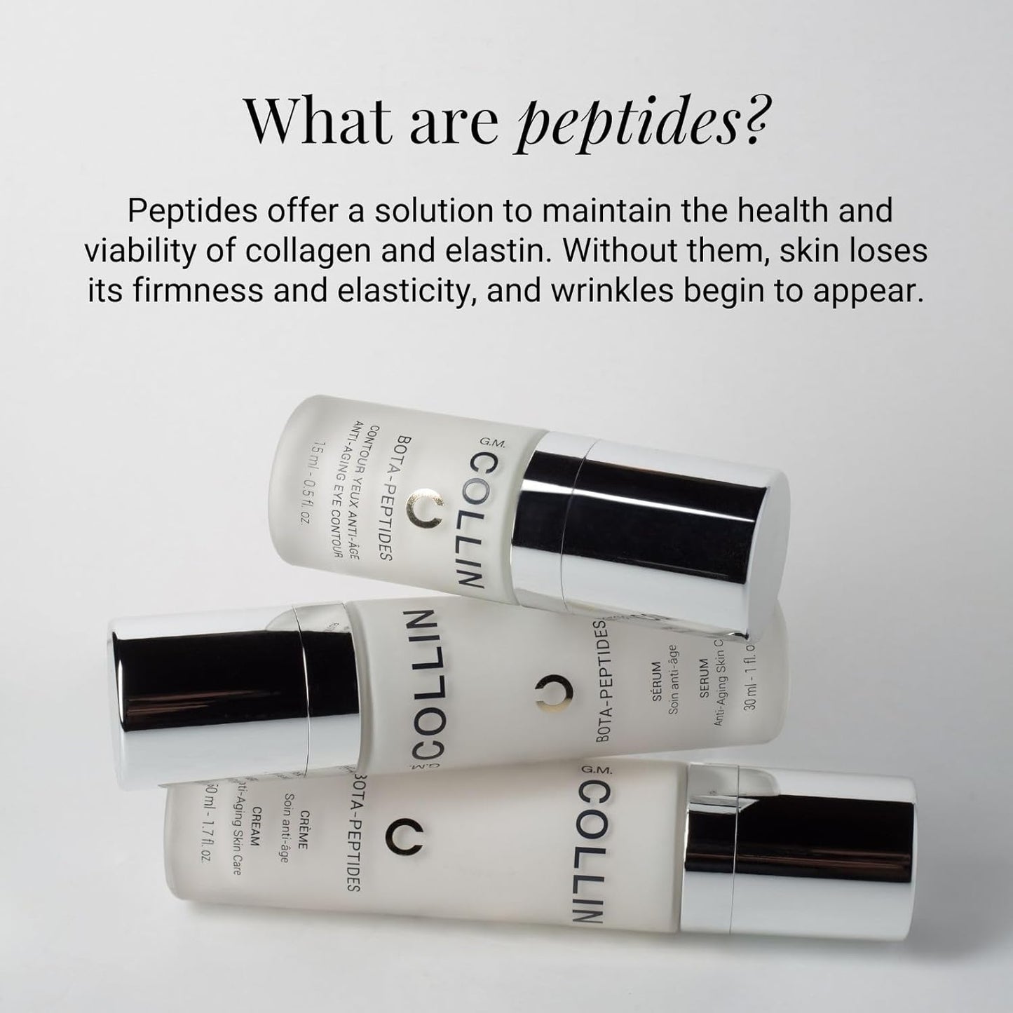 Bota-Peptides Serum | Anti-Aging Face Serum with Plumping Peptides for the Appearance of Fine Lines and Wrinkles