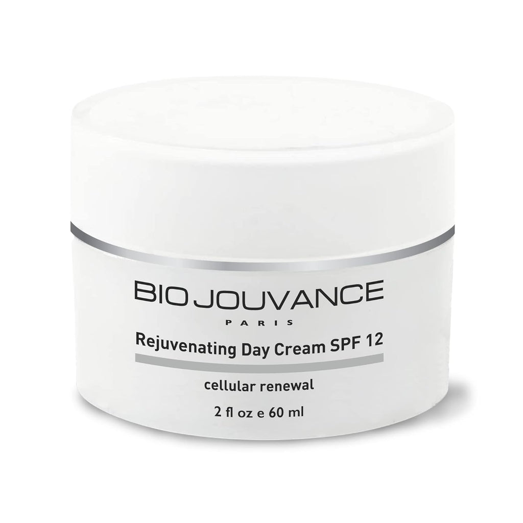 Rejuvenating Day Cream 2Oz / 60Ml - for Mature/Sun Damaged Skin | Anti-Aging Face Moisturizer Hydrating Lotion | Daily Facial Skin Care Treatment Regimen | Made in France