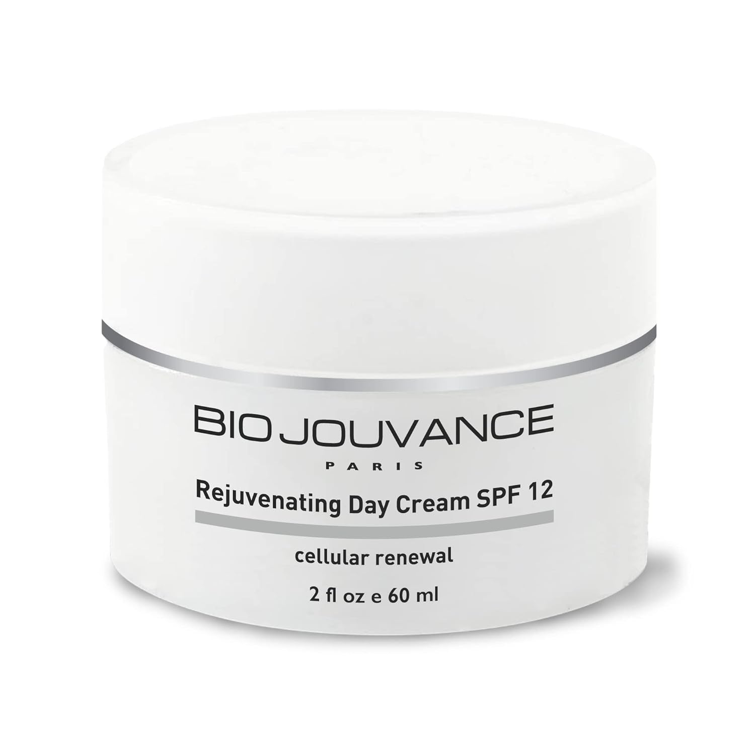 Rejuvenating Day Cream 2Oz / 60Ml - for Mature/Sun Damaged Skin | Anti-Aging Face Moisturizer Hydrating Lotion | Daily Facial Skin Care Treatment Regimen | Made in France